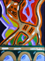 Cat Dancing on the Bridge (#87)